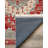 Notto Red Oriental Machine Printed Cotton Polyester Area Rug-326997093