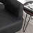 Kiersten Faux Leather Swivel Barrel Chair-94889860-120842946