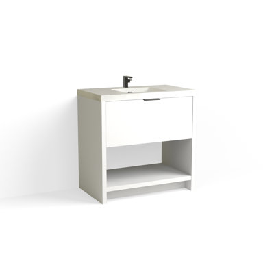 Vista 36" W Freestanding Single Bathroom Vanity
