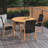 Anautica 4 - Person Patio Dining Set with Round Table