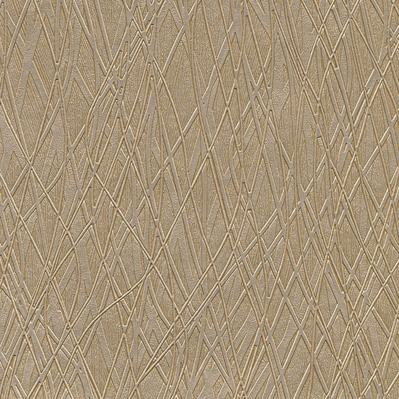 Saster Non-Pasted Vinyl Wallpaper Roll, Bronze