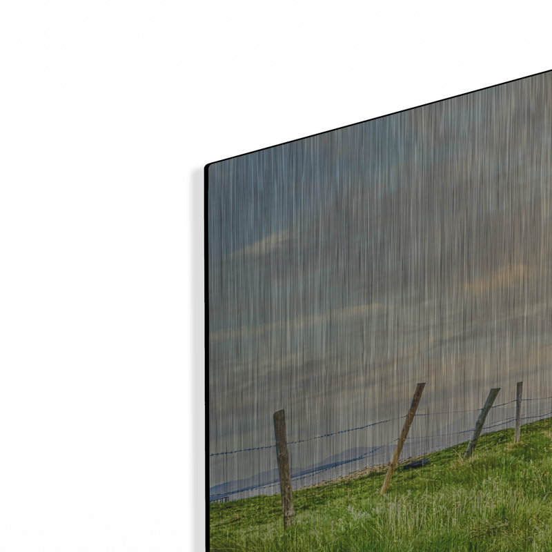 «Road To The North Atlantic» par Mark A Paulda, art mural en métal, H 24 po x l 36 po