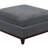 Modular Living Room Furniture Ottoman Ash Chenille Fabric