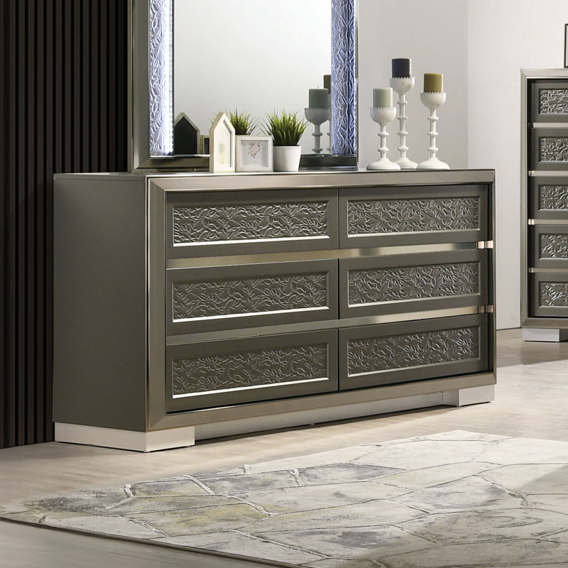 Commode 6 tiroirs Rivington