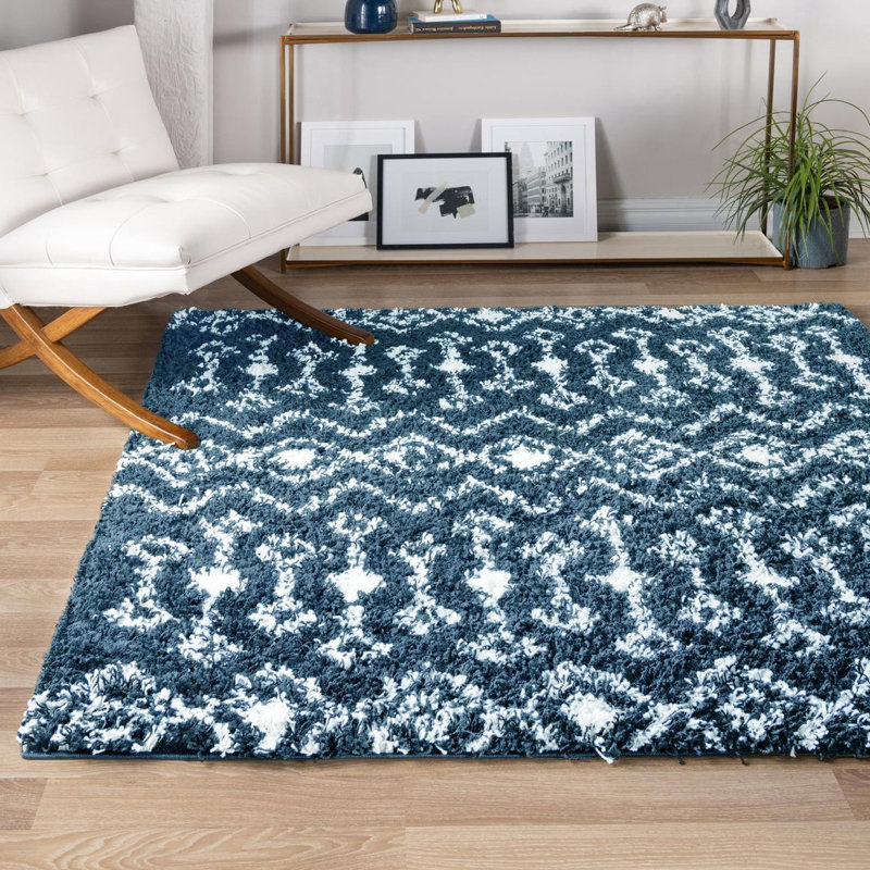 Enchantee Geometric Indoor / Outdoor Rug, Square 10'