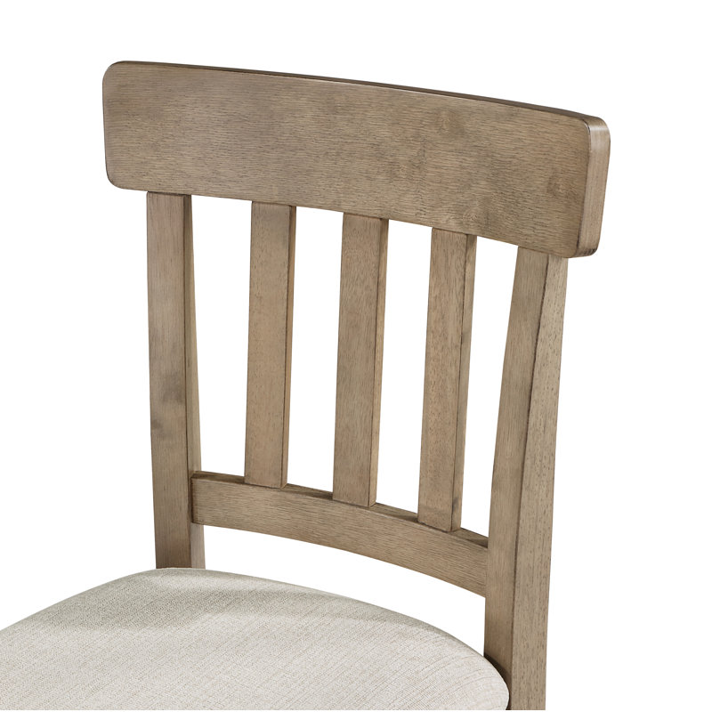 Osbourne Upholstered Wood Counter Height Stool