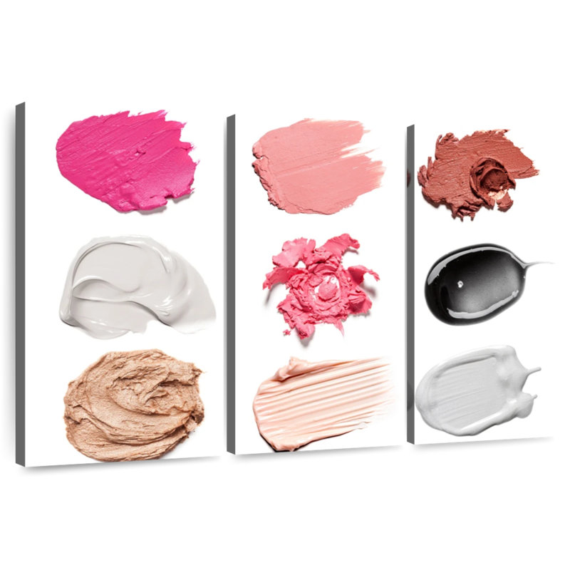 Shuttleworth Makeup Swatches, 24" H x 38" W