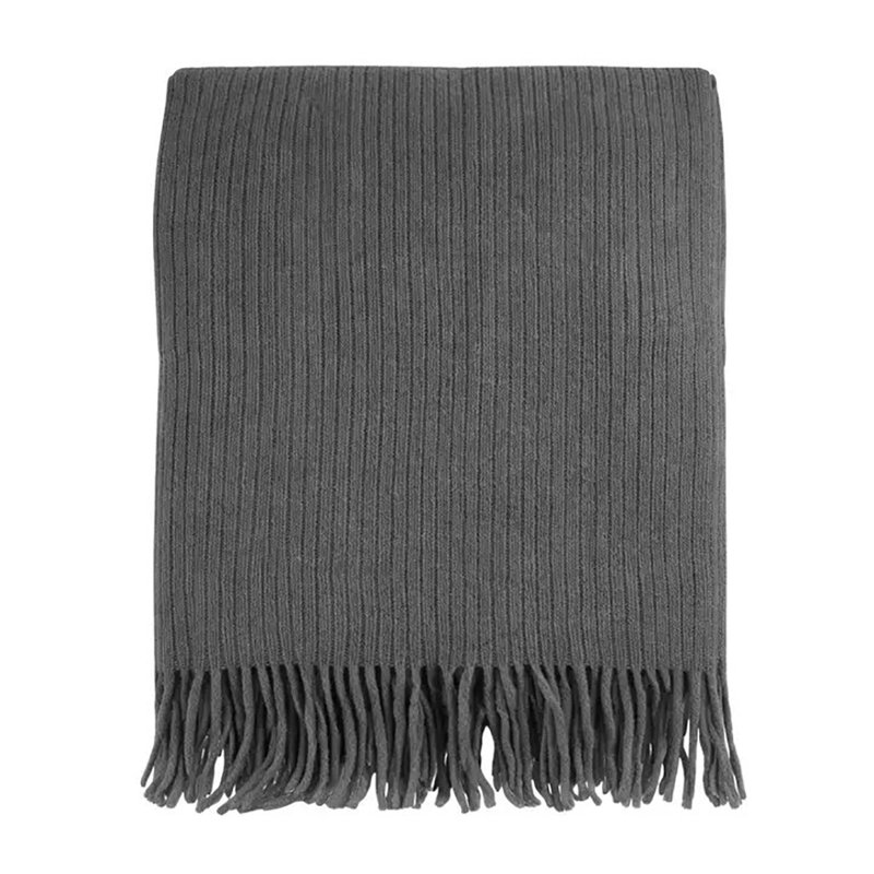 Soft Cozy Throw Blanket, Slate