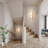 Verduzco Modern Industrial LED Wall Sconce - Adjustable 5CCT Color Temperature (2700K-6000K)