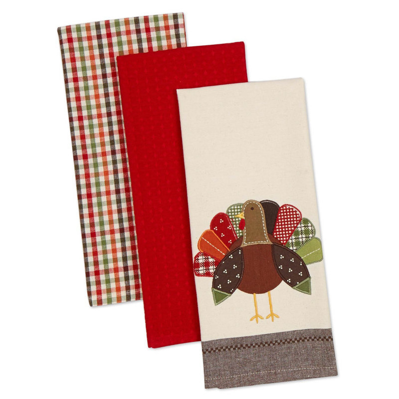 Cotton Embroidered Dish Cloth Kitchen Towel