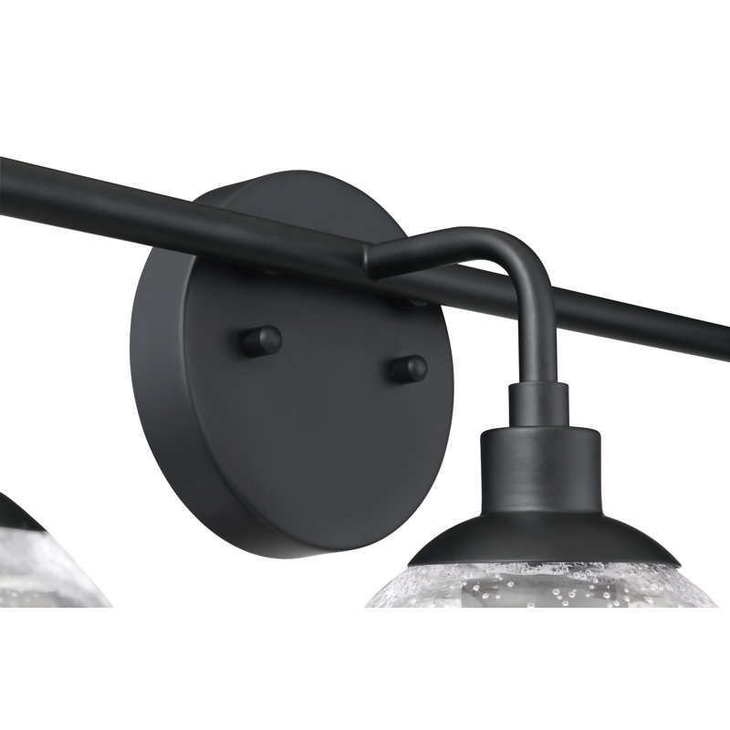 Olson 3 - Light Vanity Light, Flat Black