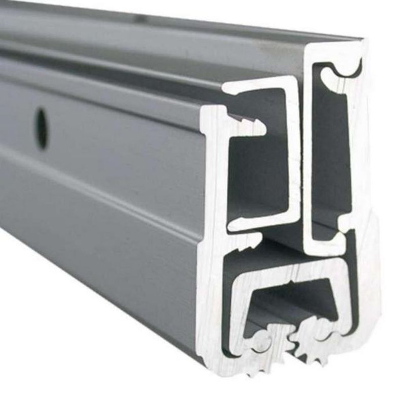 83 in. Heavy Duty Full Surface Limited Frame Continuous Door Hinge in Aluminum and Duronodic