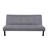 Genina Twin 64'' Faux Leather Convertible Sofa