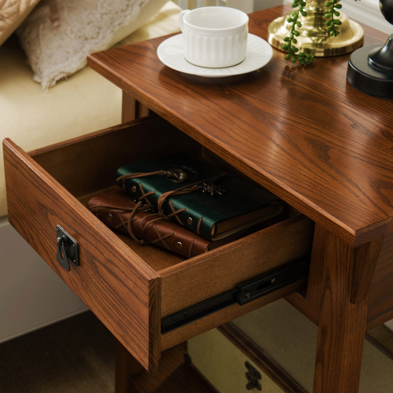 Table d'appoint El Cerrito Mission, Brun roux, Ensemble de 2