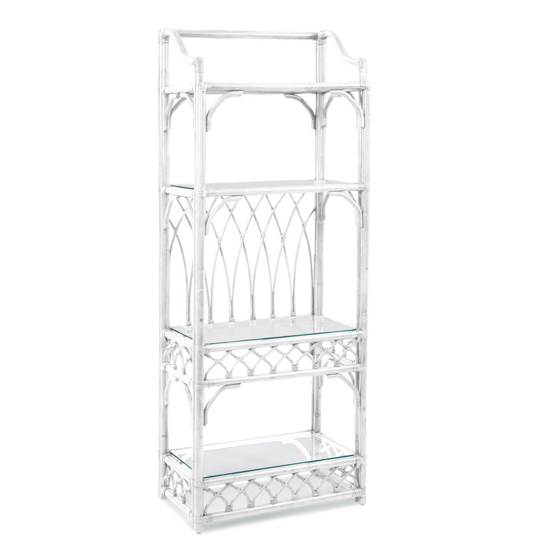Edgewater Bookcase, Frost White