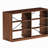 6-Drawer Dresser with Large Fabric Drawers, Walnut
