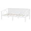 Lit de jour simple, blanc