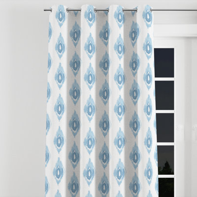 Rideaux occultant Modern - rideau à œillets scandinave Bajulal - 1 panneau