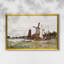 Moulin à vent à Zaandam, 1871 - Claude Monet - Toile encadrée sur mesure-241321484-241321490-241321532