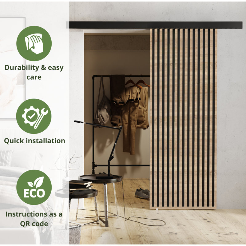 DOOR Belmo 1, 72cm x 205cm, Sonoma Oak