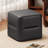 Cube  Soft Ottoman, Black, Living Room