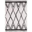 Holdridge Geometric Hand Woven Indoor / Outdoor Area Rug-1026171159