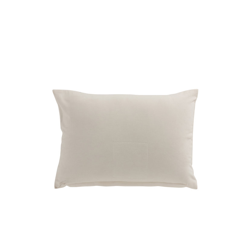 Bolog Rectangular Cushion, 30cm H x 50cm W x 4cm D, White