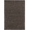 Valencia Wool Area Rug in Dark Brown