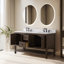 Ensemble de meuble-lavabo double 60 po Chazden-975183608-975183492