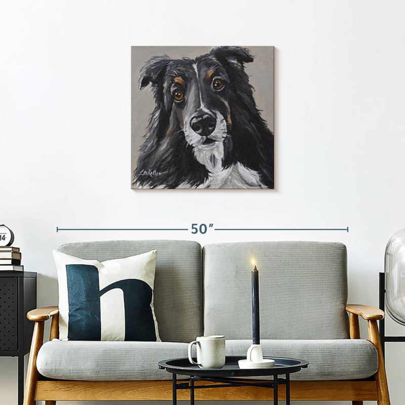 Brampt Sheltie On Gray