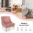 Sadowa 27" W Velvet Armchair