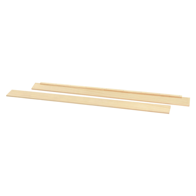 Rails pour lit double, Blond