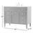 Rivers 42'' Single Bathroom Vanity with Marble Top-8129022