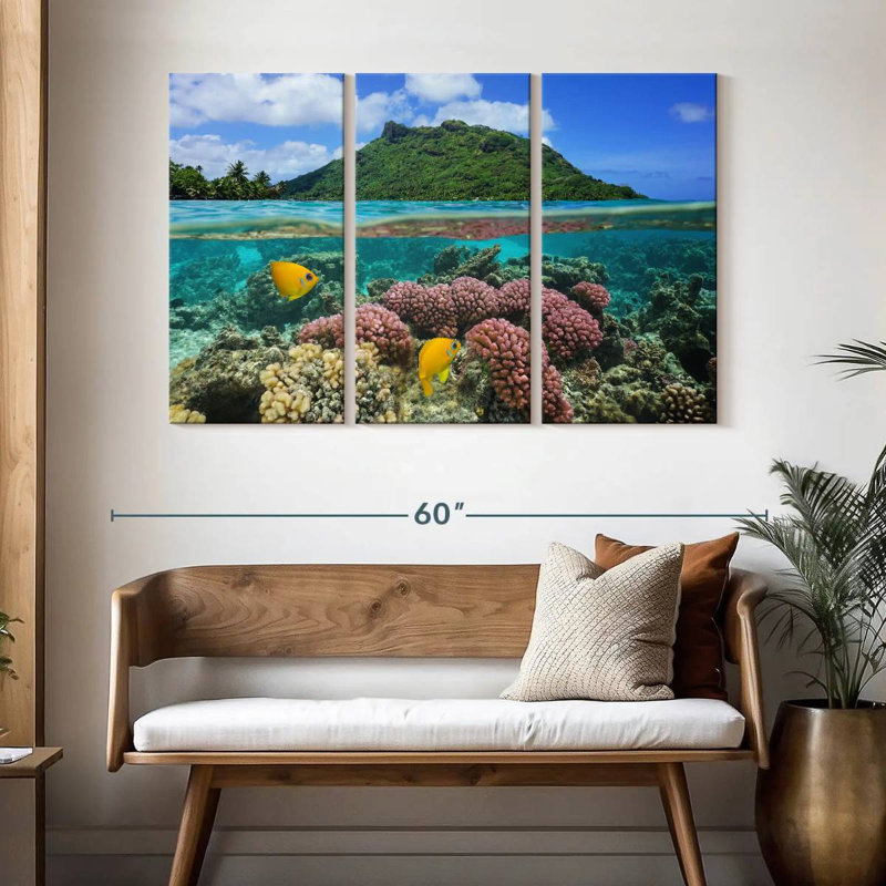 Aletra Huahine Underwater Ocean, 32" H x 50" W