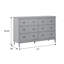 Commode double 6 tiroirs Haney-407513724
