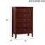 Commode Daniel, cerise-334032000