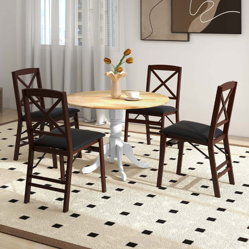 Cliftina ronde 40 po, Blanc, Naturel