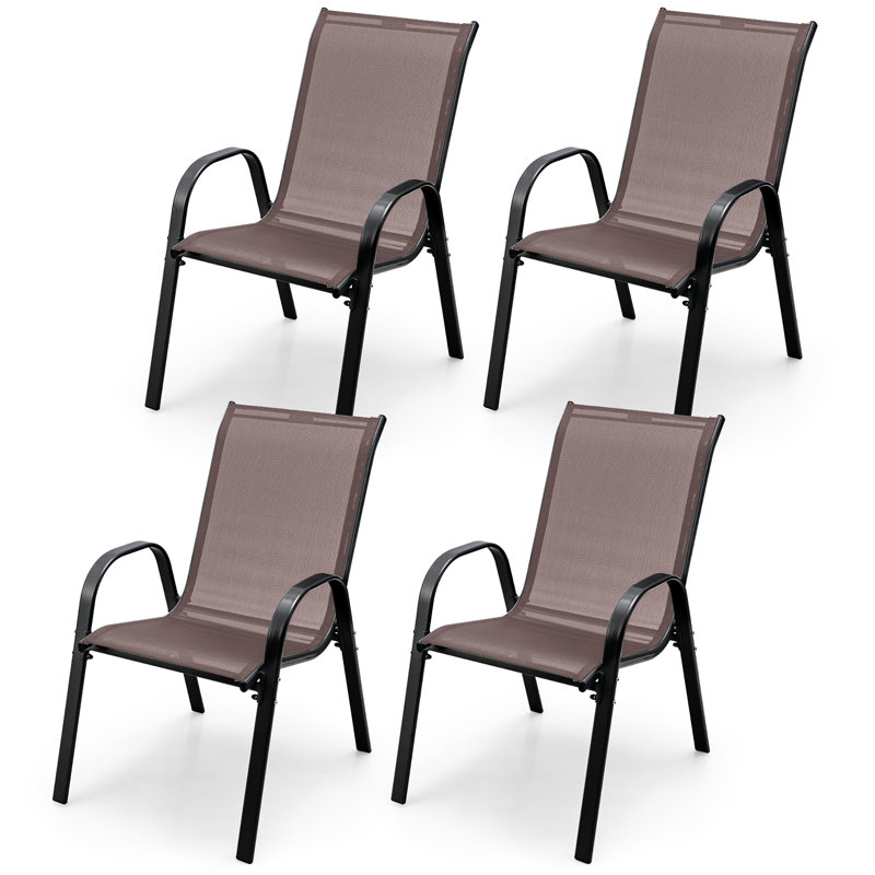 Fauteuil de patio Armandina, Brun