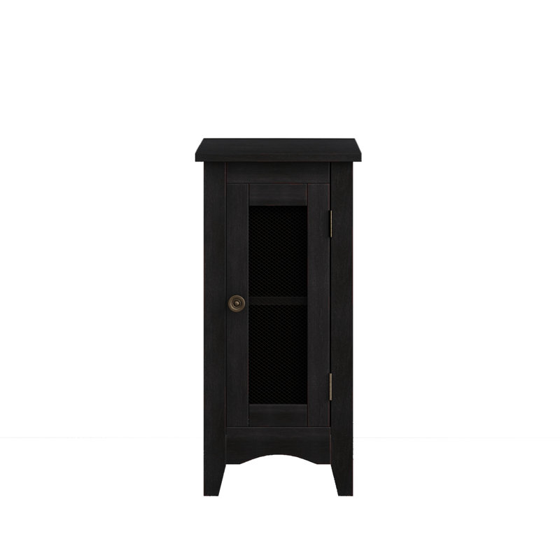 Table d'appoint rectangulaire, Noir
