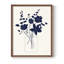 Indigo croquis I, reproduction encadrée - bois massif-265678362-265678361