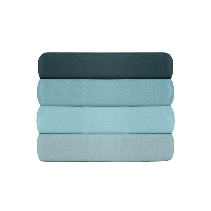 Drap-housse Ranforce, Bleu 31, Drap-housse grand