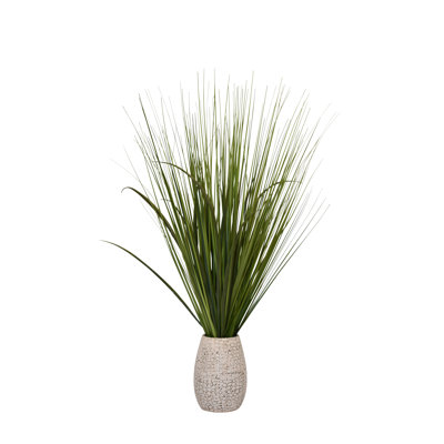 30'' Faux Foliage Grass in Ceramic Pot