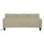 Ensemble de salon de rangement moderne 3 pièces avec ports USB, poches et porte-gobelets-1111939133