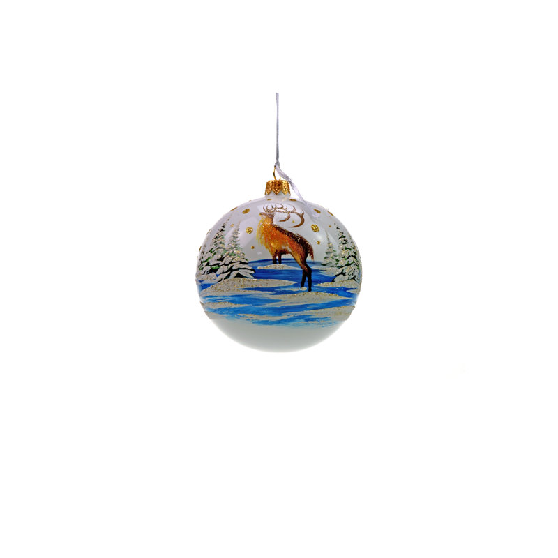 Boule de Noël en verre Victoria Bella