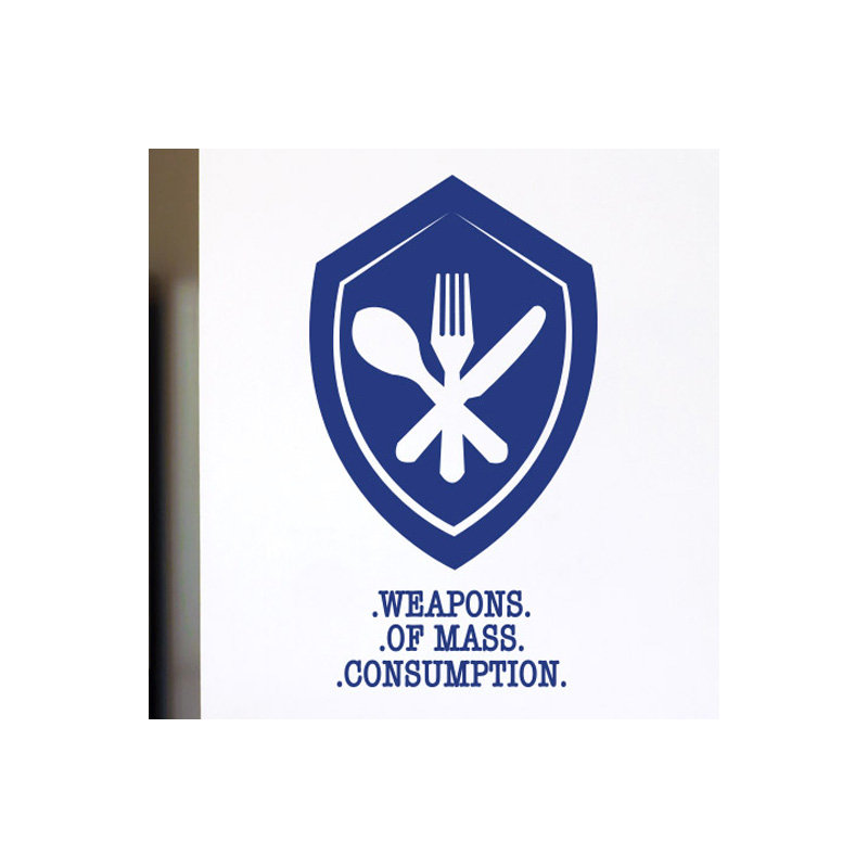 Wall Decal, Large, Dark Blue