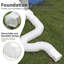 Ensemble de 2 gouttières extensibles pour tuyau de descente 21-60 "-129675552