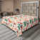 Ambesonne, drap plat floral pivoines, art botanique printanier