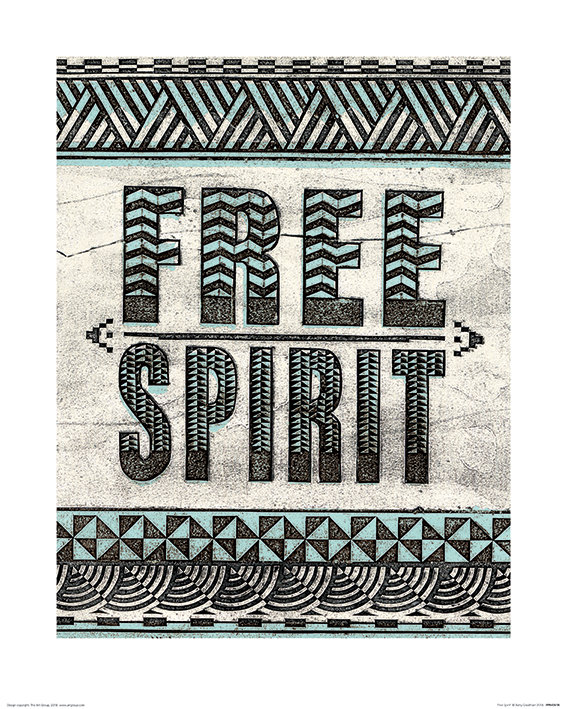 Free Spirit - Print on Canvas, Wrapped Canvas