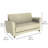 Pro Series Rustic Upholstered Mobile Common Area Sofa-101941769