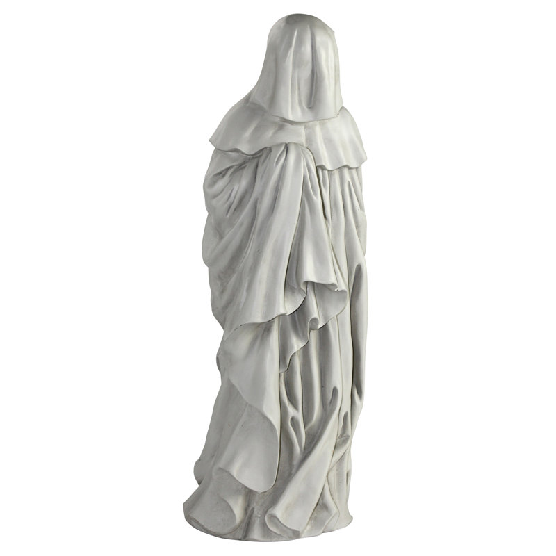 Weather Resistant UV Resistant Plastic Garden Statue, 26.5cm H x 11.5cm W x 10cm D